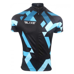 Maillot de Ciclismo para Hombre, Negro y Amarillo, Manga Corta, Transpirable, con Estampado por Sublimación, Cierre Frontal Completo, Ropa Deportiva - Product Image 3