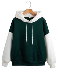 Sudadera con capucha elegante de tela de algodón suave y diseño moderno, ideal para capas informales de verano, sudadera de verano para mujer. - Product Image 2