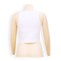Débardeur à col montant pour femme – Soutien-gorge intégré, haut de yoga sans coutures |   Couleurs et logos personnalisés, fabricant de vêtements en Chine