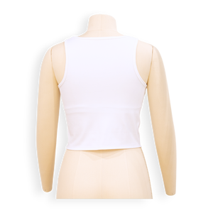 Débardeur à col montant pour femme – Soutien-gorge intégré, haut de yoga sans coutures |   Couleurs et logos personnalisés, fabricant de vêtements en Chine - Product Image 3