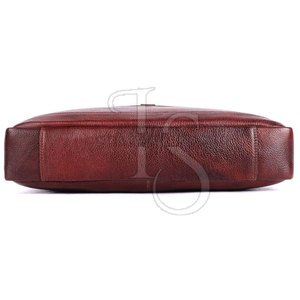 Sac pour ordinateur portable en cuir véritable, durable, léger et décontracté, avec un design moderne pour une utilisation en extérieur - Product Image 4