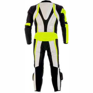 Traje de Motociclismo de Cuero Premium Unisex para Verano, con Mangas Largas Transpirables y Características de Protección - Product Image 3