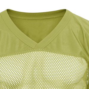 Maillot de football unisexe antibactérien pour les matchs, résistant au rétrécissement, col en V, coupe ajustée, par Maven Togs - Product Image 5