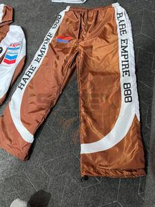 Pantalones de chándal de pana casuales para hombre, cortavientos, de cintura media, con bordado, de peso pesado, transpirables, de secado rápido, OEM - Product Image 4