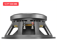Altavoz Profesional Portátil de 1200W de Potencia Programable, Altavoz de Medios y Bajos con Sensibilidad de 95dB, Sistema de Sonido Line Array PA, Woofer de Audio de Alto Rendimiento