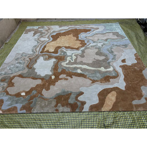 Handtufted Rugs for Modern Handtufted Carpets India Hand Tufted Wool Rugs for Living Room Carpet Rug <b>Mat</b> - Product Image 1