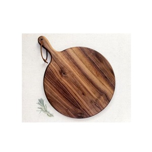 Planche à découper en bois naturel faite à la main, planche de cuisine solide, planche de service rustique avec finition artisanale - Product Image 5