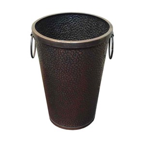 Luxury Handmade Metal Waste <b>Bin</b> with Handles Customized Colour for Sophisticated Decoration - Product Image 3