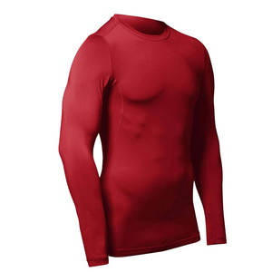 Camiseta de Compresión de Manga Corta Azul Rey para Hombre, Transpirable, de Secado Rápido, Deportiva, Informal, Tejida, 100% Poliéster, para Verano - Product Image 4