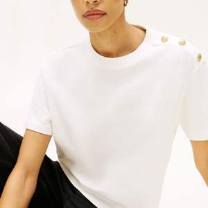 Camiseta de Algodón 100% de Alta Calidad con Impresión Personalizada OEM al por Mayor, Camiseta de Manga Corta para Mujer, Camiseta de Algodón Grueso - Product Image 2