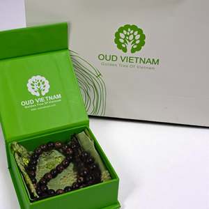 ชุดลูกประคำไม้กฤษณาใต้น้ำเวียดนามทำมือ ขนาด 8 มม. 33 เม็ด รุ่น UOMI833 - Product Image 6