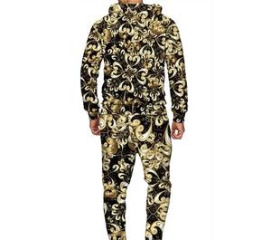 Survêtement de sublimation pour hommes en matériau durable, disponible en gros, avec logo/couleurs personnalisables, anti-plis - Product Image 3