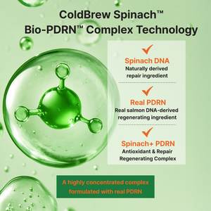 Un suero facial hipoalergénico premium con ingredientes derivados de espinaca y PDRN, basado en tecnología patentada. - Product Image 4