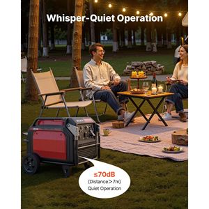 Generatore Inverter Silenzioso da 10000W di Potenza di Picco con Avvio Remoto, Alimentato a Gas, per Uso Domestico ed Esterno - Product Image 4