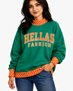 Suéter de Cuello Alto Ligero de Algodón Premium para Mujer, con Logotipo Personalizado, Hombros Caídos, Estilo Casual, Mangas Largas, Fabricante Mayorista - Product Image 1