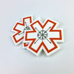 Parche de Microfibra Premium con Relieve |   Etiqueta de Marca 3D de Textura Suave para Sudaderas y Gorras de Lujo |   Fabricante al por Mayor - Product Image 2