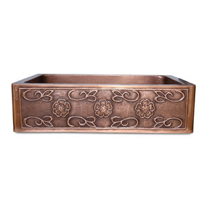 Fregadero de Cocina de Acero y Cobre Estilo Rústico, Hecho a Mano, de Alta Calidad, al Mejor Precio de Mayoreo - Product Image 2