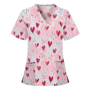 Sous-vêtements médicaux de haute qualité pour femmes, manches longues, tricotés, tee-shirt médical pour femmes 5047 Melissa Under scrubs - Product Image 4