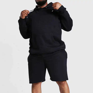 Ensemble court pour homme personnalisé OEM, qualité supérieure, en nylon, avec sweat à capuche zippé et short, nouvelle collection coupe-vent, vente chaude - Product Image 2