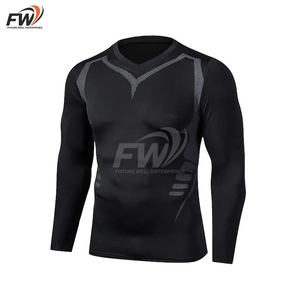 Camiseta de compresión BJJ sublimada personalizada al por mayor, UPF50, transpirable, de licra, manga corta para hombre - Product Image 5