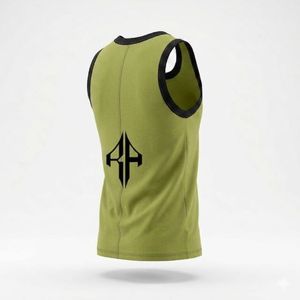 Débardeur pour homme de qualité supérieure, design personnalisé, imprimé, 100% coton, style décontracté par RIVIAN ATLANTIC - Product Image 3