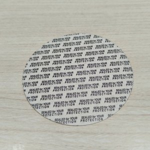 Joint d'étanchéité en aluminium et mousse PE PS sensible à la pression, liner IHS pour bouteilles en PE, PET, PP, PS ou en verre, qualité alimentaire - Product Image 2