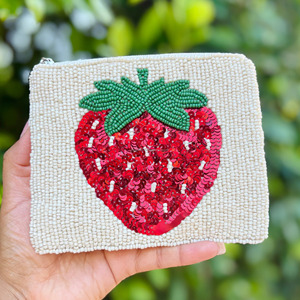 Pochette perlée faite main Oh Shit Kit, sac d'urgence, pochette de rangement à fermeture éclair, pochette fantaisie avec lettres amusantes, cadeau original unisexe tendance - Product Image 5