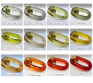 Luxury Acrylic <b>Chain</b> Link Contemporary Foliage Pattern Oval Ladder <b>Rope</b> Wall Hanging Decor Living Room Diwali Art Deco - Product Image 5