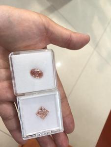 Diamants de laboratoire IGI en gros, diamants roses créés en laboratoire, diamants synthétiques en vrac, diamants artificiels de forme ovale, clarté totale - Product Image 4