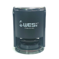 Tampon en caoutchouc SC-45 rond pour usage professionnel Produit de collection de timbres