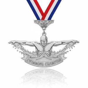 Médaille personnalisée en argent sterling pour tournoi d'escrime, souvenir de compétition, récompense de club - Product Image 4