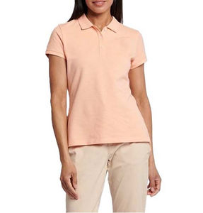 Camisa Polo Clásica para Mujer, Manga Corta, Cuello Camisero, Tela Transpirable, Atuendo Casual Cómodo para el Trabajo, Oficina, Golf, Tenis - Product Image 1