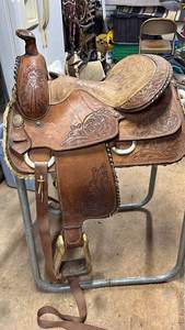 Asiento de Cuero Genuino para Montura de Caballo, Diseño Grabado, OEM, ODM, Personalizable, Última Llegada, Ecológico, Suave y Cómodo - Product Image 6