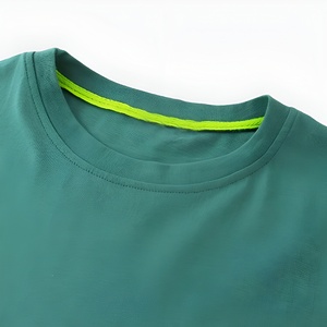 Camiseta de Algodón para Hombre, Suave y Transpirable, con Logotipo Personalizado, Camiseta de Algodón Lisa para Hombre, Camisetas de Algodón Transpirables para Hombre, Venta al Por Mayor OEM - Product Image 3