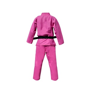 <b>Pink</b> Karate Gi For Girls 100 Cotton Breathable Lightweight Sports Uniform Children's Martial Arts Wear Regular Fit - Product Image 6