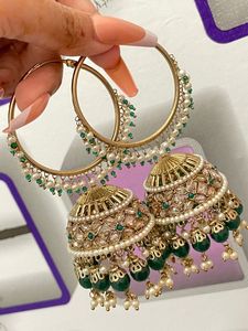 Vintage Style Earrings Gold Plated Women's Fashion Jewelry <b>Set's</b> Custom Design Wholesale Manufacturer - Product Image 4