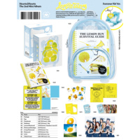 Hearts2Hearts Edición Limitada 2º Mini Álbum [Lemon Tang] Versión Kit de Verano Joyería Coleccionable Cultural Unisex de Corea del Sur