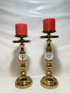 Juego de Portavelas de Aluminio de Lujo para Bodas, Elegantes Candelabros Dorados para Centro de Mesa de Recepción, Decoración para Fiestas y Eventos - Product Image 5