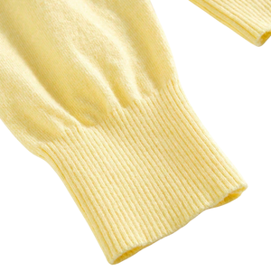 <b>Women</b> Classic Crew Neck Knit Sweater <b>Long</b> Sleeve Ribbed Cuff Casual Pullover Top Soft Warm Daily Wear Regular Fit Fashion - Product Image 3