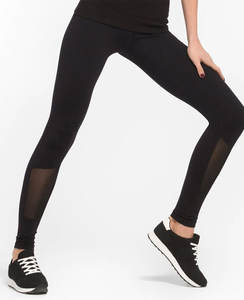 Custom Logo Fitness Clothing Sports <b>Tight</b> Yoga Leggings V <b>Shaped</b> Cut Waist Printed Gym Spandex / Nylon Leggings With Pocket Side - Product Image 3