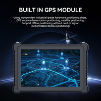 Tablette industrielle 8 pouces Octa Core 2,0 GHz 6+128 Go IP67 avec lecteur de codes-barres Android 11 Wi-Fi RJ45 POGO PIN NFC GPS MTK