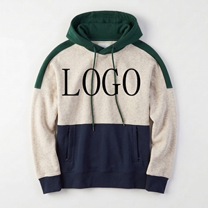 เสื้อฮู้ดดี้ซิปแบบครอปผ้าฝ้ายหนาน้ำหนัก 400GSM 500GSM พิมพ์ลายปัก 3 มิติ ออกแบบโลโก้ตามสั่ง OEM ODM สำหรับผู้ชาย - Product Image 1