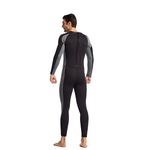 Men's Full Body Scuba Diving Suit 3mm Neoprene <b>Wetsuit</b> Back Zip Knee Length for Swimming & Surfing - Product Image 4