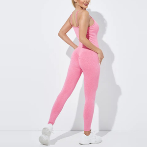 Women Sleeveless Wide Leg <b>Jumpsuit</b> Casual Summer One Piece Outfit Loose Fit Elastic Waist Full Length Fashion Wear for Daily - Product Image 3
