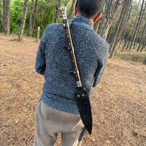 SAZ ENTERPRISES Hache forgée à la main, lame en acier à haute teneur en carbone, manche en bois de rose, prête au combat, lance médiévale, OEM industriel, DIY - Product Image 3