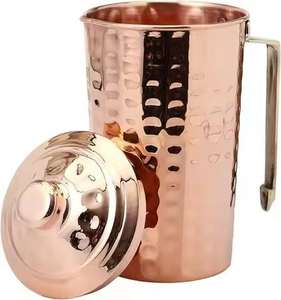 Designer Copper Water Jug for Hotel Table Service Hot Selling Item At Best Price - Product Image 5
