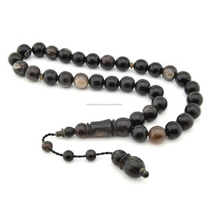 Elegant Modern Horn Misbaha for Men & Women Handcrafted Islamic Prayer Beads With <b>Spacer</b> Beads Natural Crafted Horn Misbaha - Product Image 2
