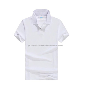 35% algodón 65% poliéster liso en blanco Oem logo impreso liso 100% algodón, camiseta para hombre, ajuste holgado - Product Image 1