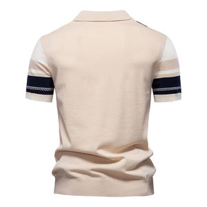 Men <b>Collar</b> <b>T</b>-<b>Shirt</b> Premium Cotton Polo Neck Short Sleeve Regular Fit Smart Casual Everyday Fashion Top - Product Image 3
