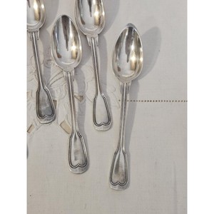 Juego de Cubiertos Metálicos Vintage con Acabado Mate, Aptos para Lavavajillas, para Bodas y Eventos, 5 Cucharas, 8 Tenedores - Product Image 2